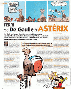 Jean-Yves Ferri Named As New Writer Of Asterix