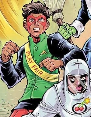 Raghu as Quiz Kid, circa 40s.