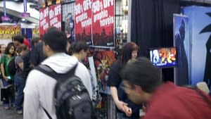 Nate Cosby Punches Humberto Ramos At WonderCon