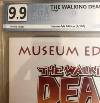 The Museum Edition of The Walking Dead #1 is a Fake, Sold For Thousands of Dollars