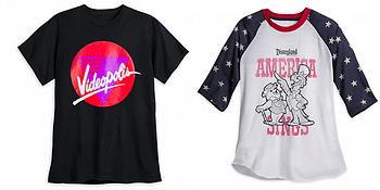 New YesterEars Shirts From Disney, To Remember Attractions That Are No More