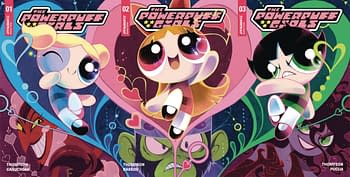 Cover image for POWERPUFF GIRLS #1-3 DARBOE CONNECTING CVR SET DE EXC VAR (C