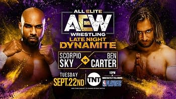 Match card for next week's Late Night Dynamite