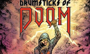 Pick Up Drumsticks Of Doom in Part-Time Comix July 2026 Full Solicits