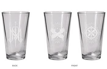Cover image for CRITICAL ROLE MIGHTY NEIN PINT GLASS SET BEAU & YASHA