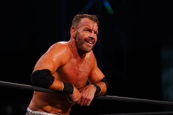 Photo from Christian Cage vs. Frankie Kazarian on AEW Dynamite 03/31/2021. Credit: All Elite Wrestling