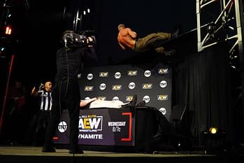 Photo from Matt Hardy vs. Darby Allin for the TNT Championship on AEW Dynamite 4/14/2021 - will this be your next Zoom virtual background? [Photo Credit: All Elite Wrestling]