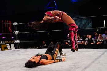 Photos from Serena Deeb vs. Red Velvet on AEW Dynamite [Credit: All Elite Wrestling]