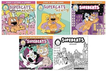 Cover image for SUPERCATS BOXED SET OF 5