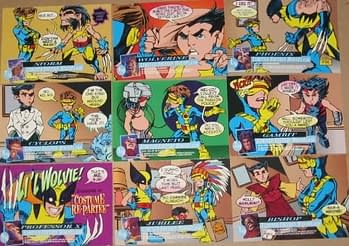 1996 Fleer Ultra X-Men: Wolverine Trading Cards Holo-Foil Page Back