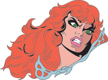 Cover image for RED SONJA ENAMEL PIN (O/A)