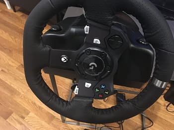 Logitech's  Driving Force G920 Wheel, Pedals, and Shifter Are Good But not Real Enough