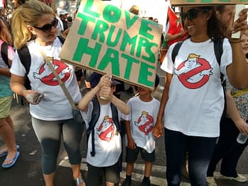 The Best Pop Culture Placards I Saw at the Trump Protest March in London