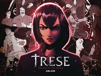 Cover image for TRESE ART OF THE ANIME HC
