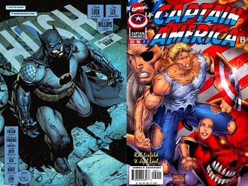 Separated At Birth - Jim Lee's Batman & Rob Liefeld's Captain America?