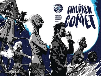 Cover image for CHILDREN OF THE COMET #4 (OF 5) CVR A KIKOT WRAPAROUND (MR)