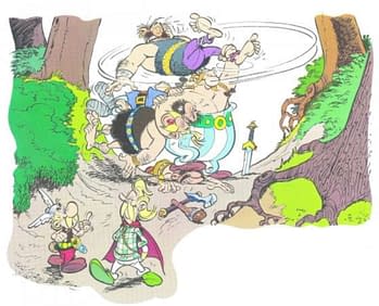 Lost Asterix Comic, The Golden Menhir, to be Published in October. Art from Albert Rene Editions.