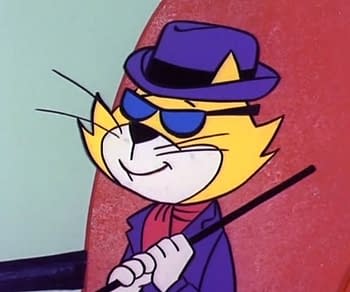 Top Cat Can See Through Clark Kent's Glasses to the Superman Beneath