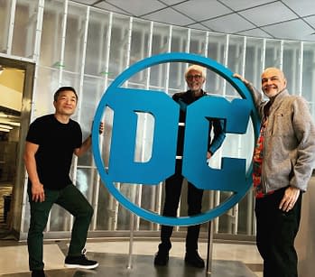 Jim Lee Honours George Perez At DC Comics HQ In Burbank