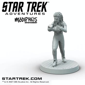 Modiphius Launches Star Trek Adventures TNG Crew Miniatures