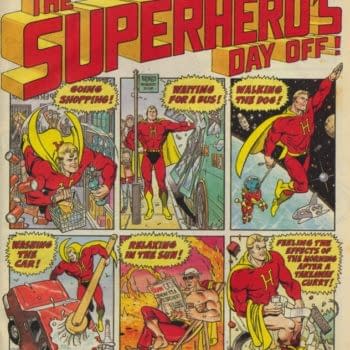 Blast From The Past: Dave Gibbons Draws Superhero's Day Off