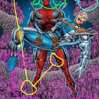 Deconstructing Rob Liefeld's Cover To Deadpool And Cable #25