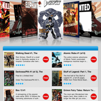 ComiXology's iPad Comics Reader App &#8211; In Pictures