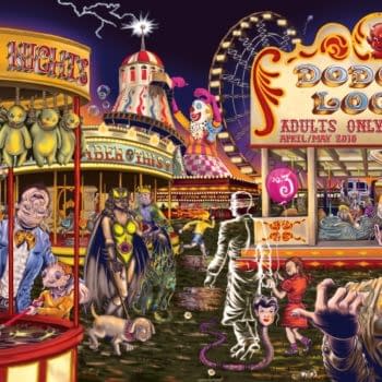 Alan Moore's Wraparound Cover For Dodgem Logic #3