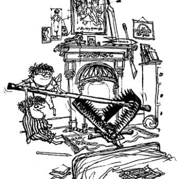 Celebrating Britain's Greatest Living Cartoonist, Ronald Searle