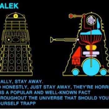 VIDEO: The HitchHiker's Guide To The Daleks