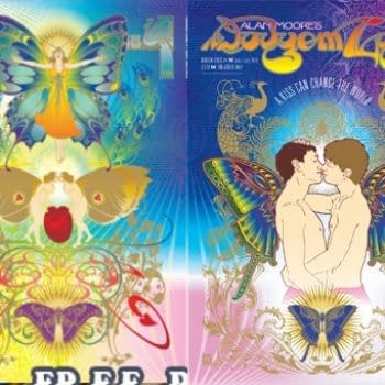 Cover To Alan Moore's Dodgem Logic #4
