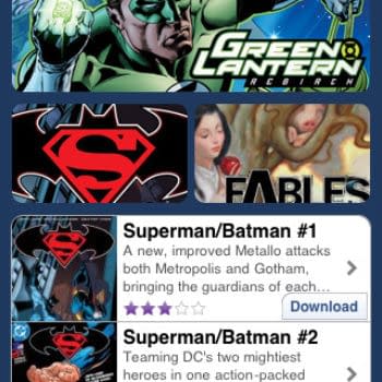 DC Comics Launch iPad And iPhone App