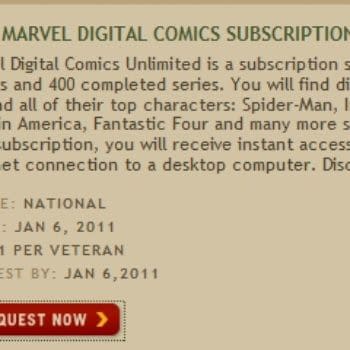 Marvel Comics Give One Year's Free Digital Comics To Veterans