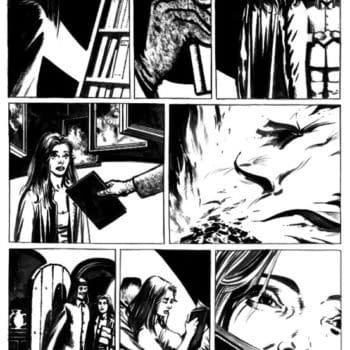 David Lloyd Draws "Final" V For Vendetta Page To Benefit Family Of Fallen Soldier