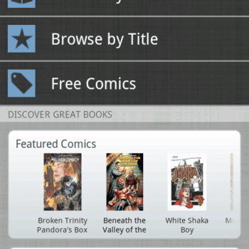 Marvel Comics Hit The Android