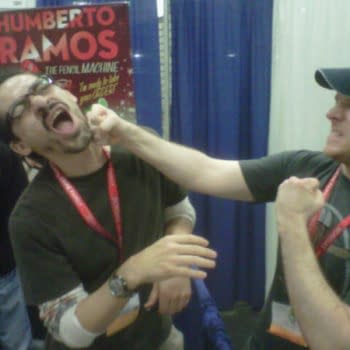 Nate Cosby Punches Humberto Ramos At WonderCon