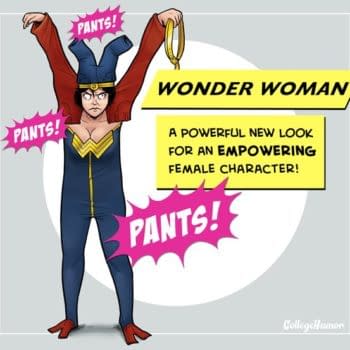 And Finally&#8230; Wonder Woman In Pants. Lots Of Them.