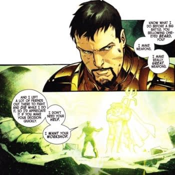 Staying In Character In Fear Itself #5 For Iron Man, Thor, Captain America And Spider-Man