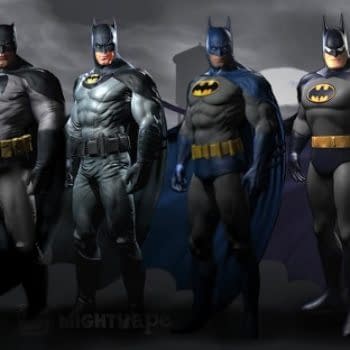 Batman Beyond, Dark Knight, Earth One, B:TAS Skins For Arkham City