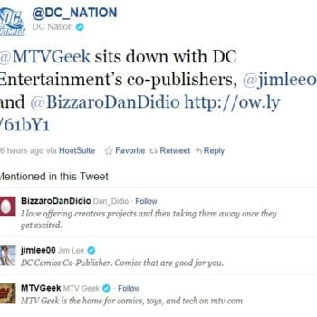 @DC_NATION Tweets Link To Spoof Dan DiDio Account By Mistake