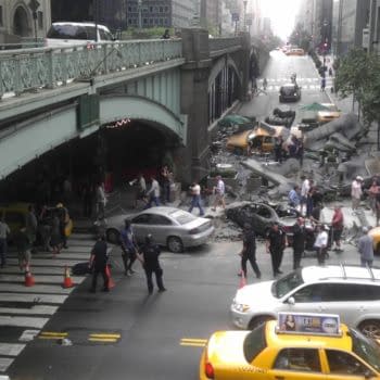 Avengers Filming In Manhattan Right Now. We've Got The Pics.