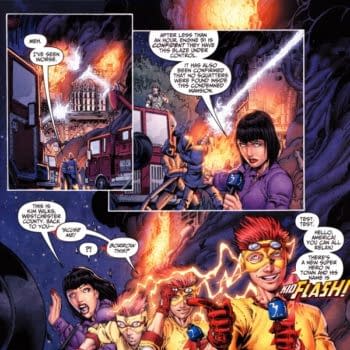 Teen Titans #1 Burnt Down The X-Men Mansion