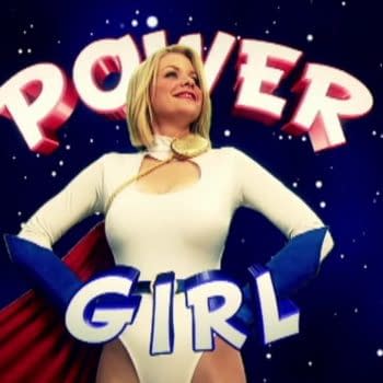 Power Girl Invades Attack of The Show's Bustice!