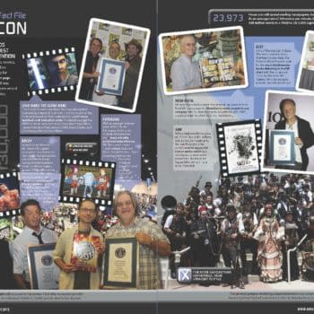 Todd Klein In The Guinness Book Of World Records In San Diego Comic Con Double Page Feature