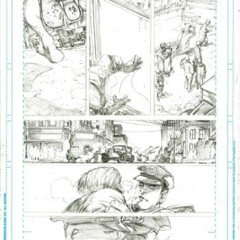 Two Pages Of Batman #3 Pencils From Greg Capullo