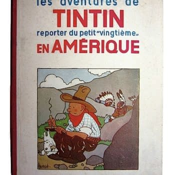 The Million Dollar Tintin In America Cover Is For Sale