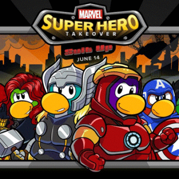 Disney Launches Marvel Superhero Takeover Of Club Penguin
