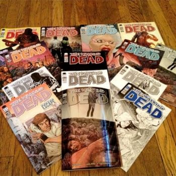 All Fifteen Covers Of Walking Dead #100