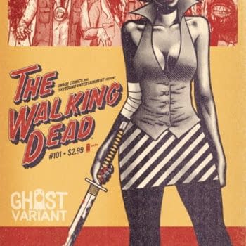 The Mystery Of The Walking Dead Ghost Variant Cover