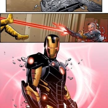 Swipe File: Greg Land's Iron Man #1